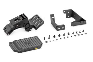 GMC Sierra 3500HD Retractable Bed Step - Rough Country - Manual Pull, 5-Inch Drop - '11-'14